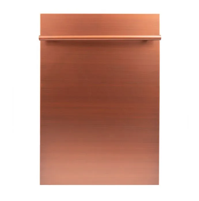 18 in. Top Control Dishwasher in Copper with Stainless Steel Tub and Modern Style Handle