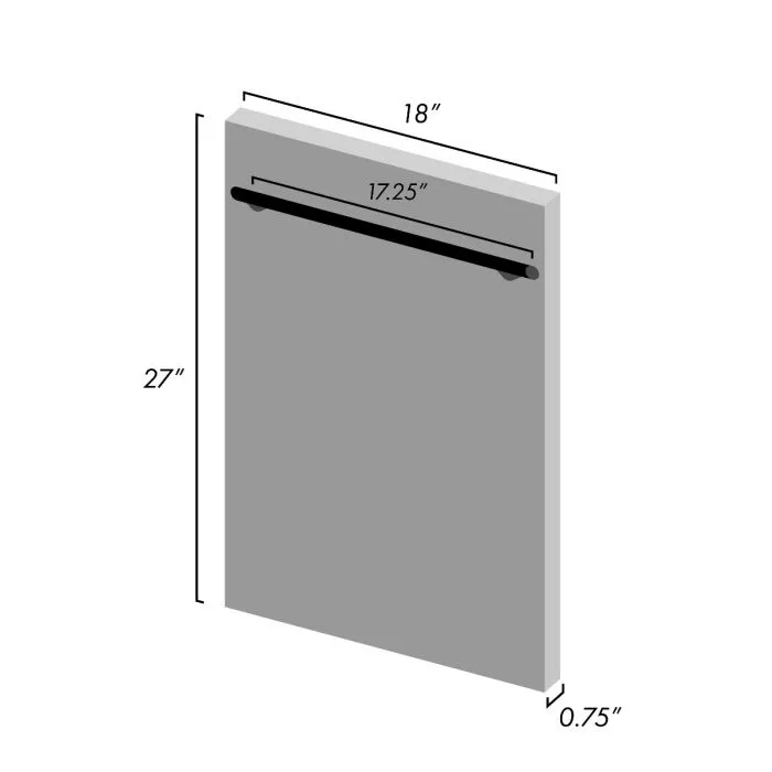 18 in. Top Control Dishwasher in Hand-Hammered Copper with Stainless Steel Tub and Modern Style Handle