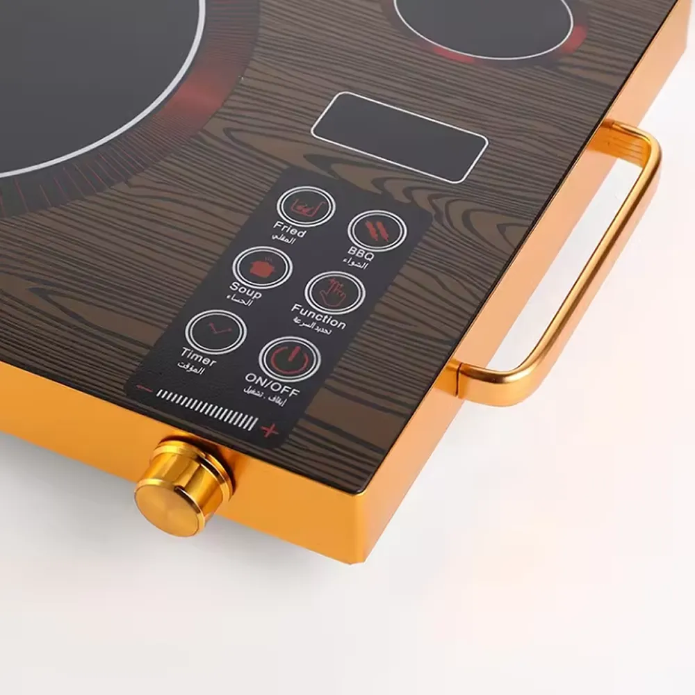 2200W Electric Infrared Cooker With Touch Button Panel