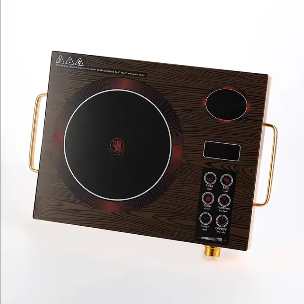 2200W Electric Infrared Cooker With Touch Button Panel