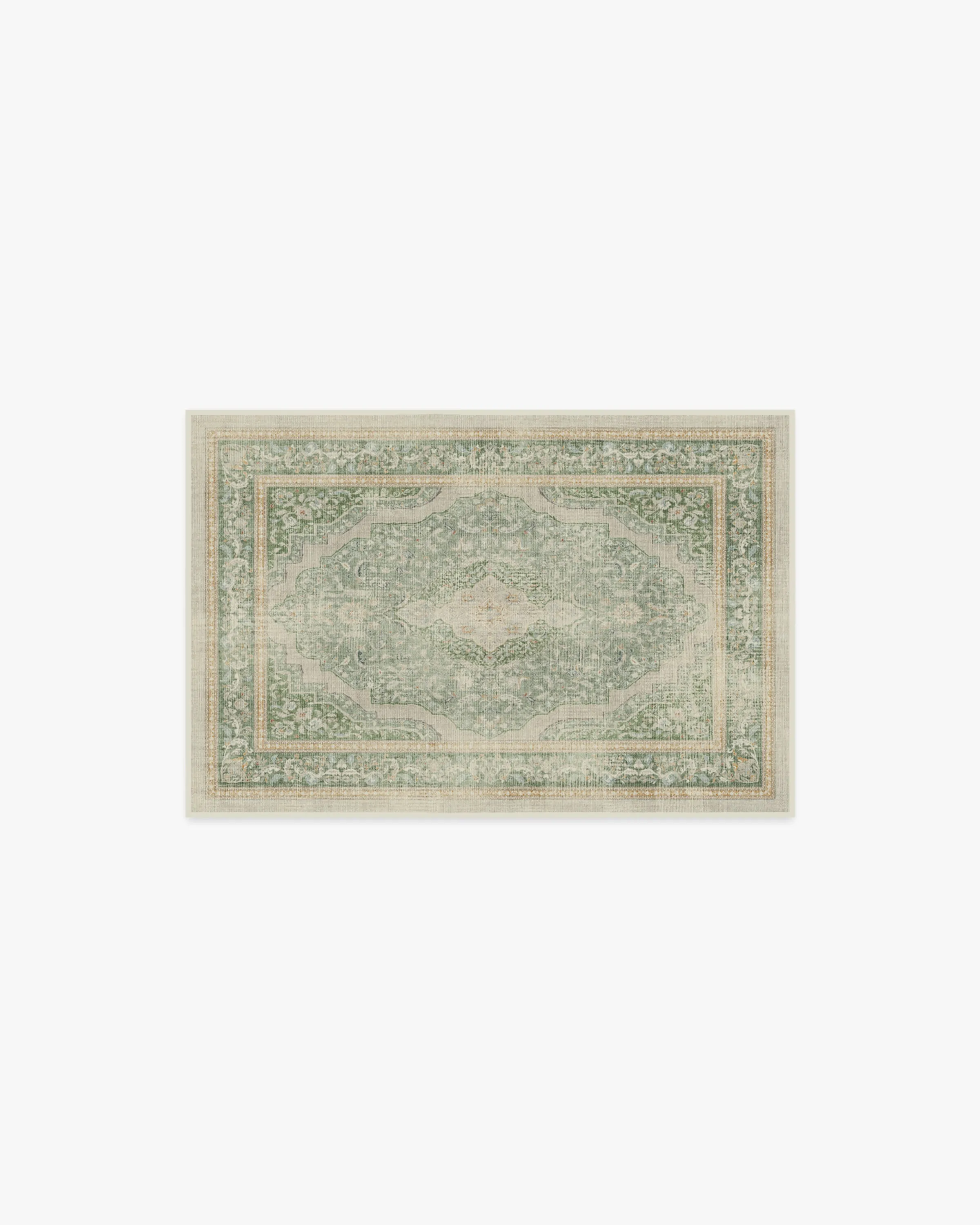 Adeline Natural Sage Tufted Rug