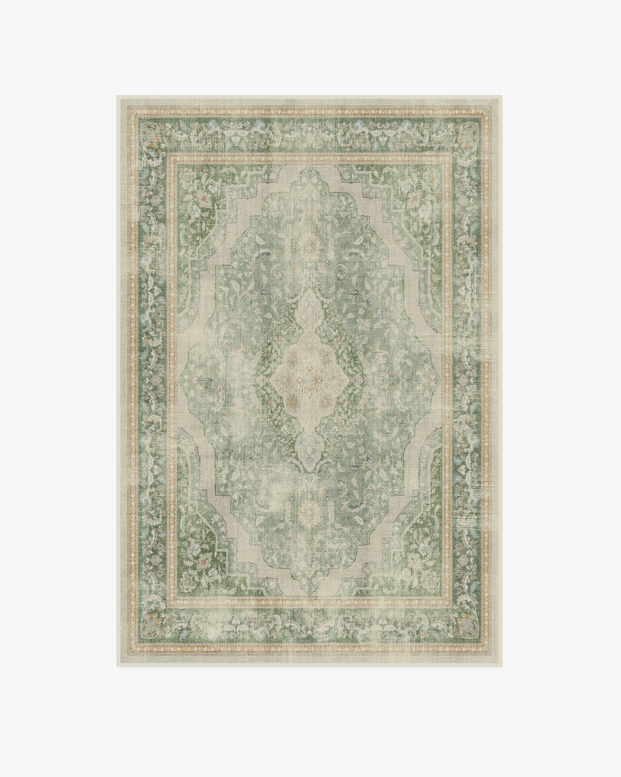 Adeline Natural Sage Tufted Rug