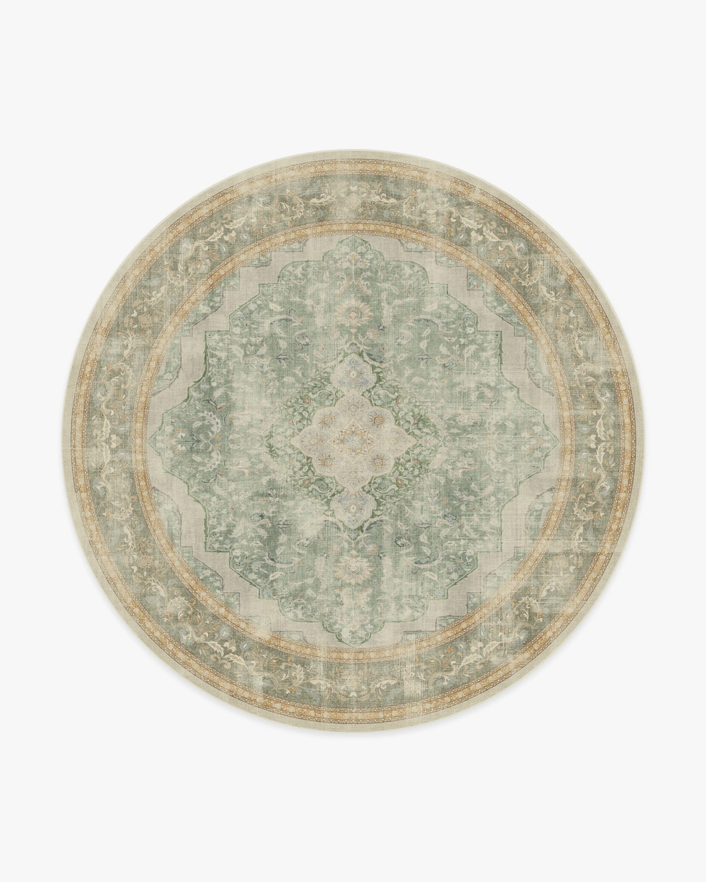 Adeline Natural Sage Tufted Rug