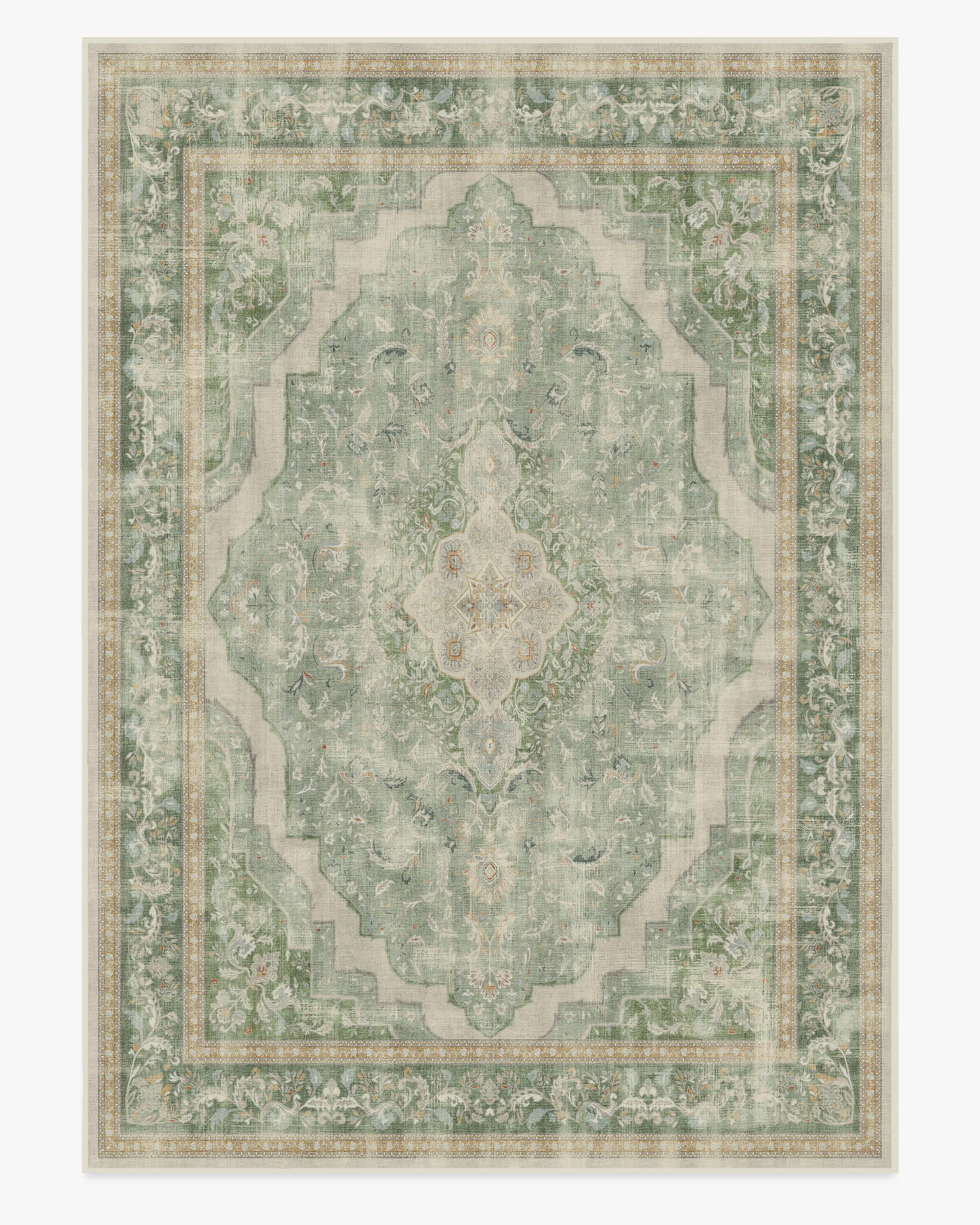 Adeline Natural Sage Tufted Rug