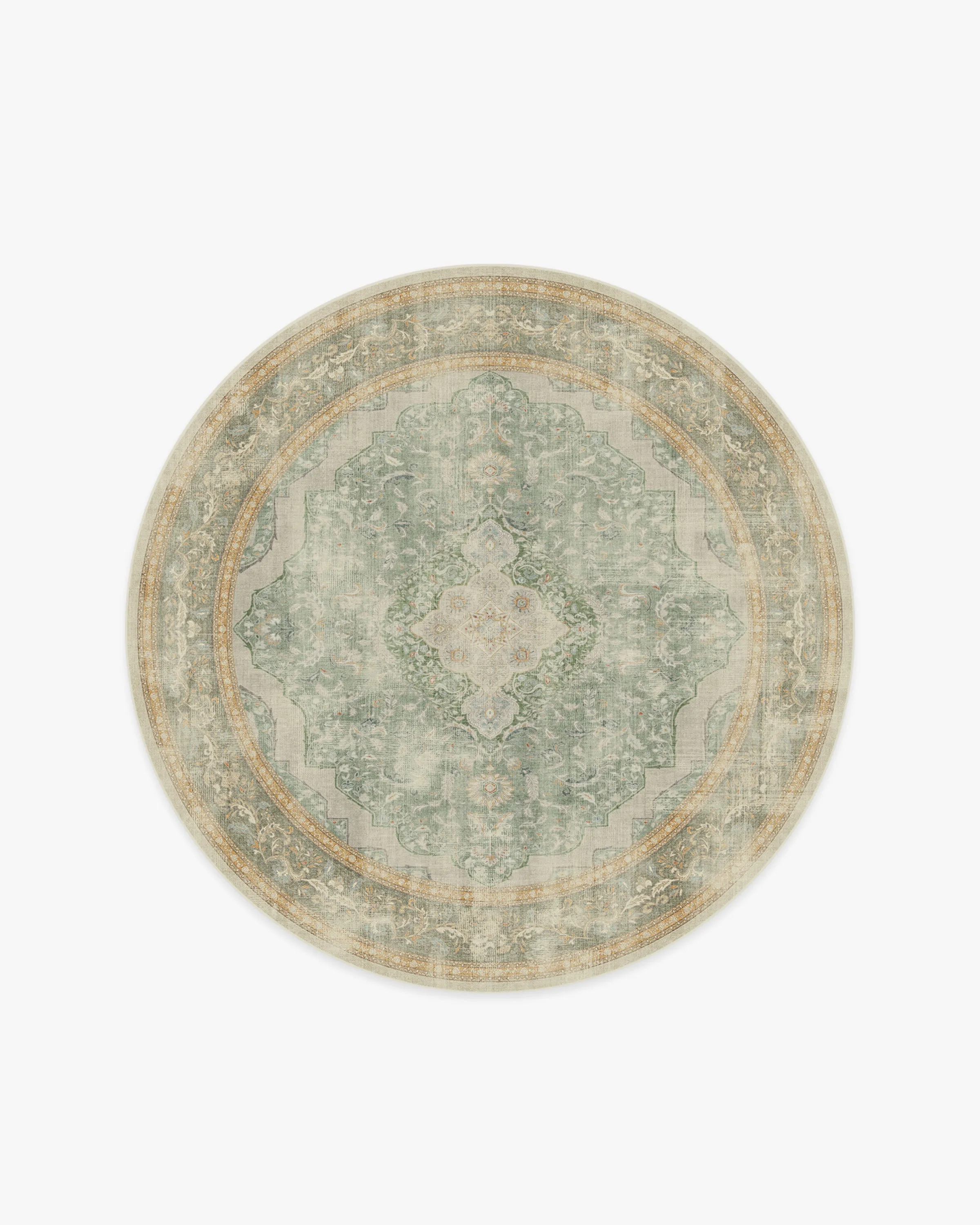 Adeline Natural Sage Tufted Rug