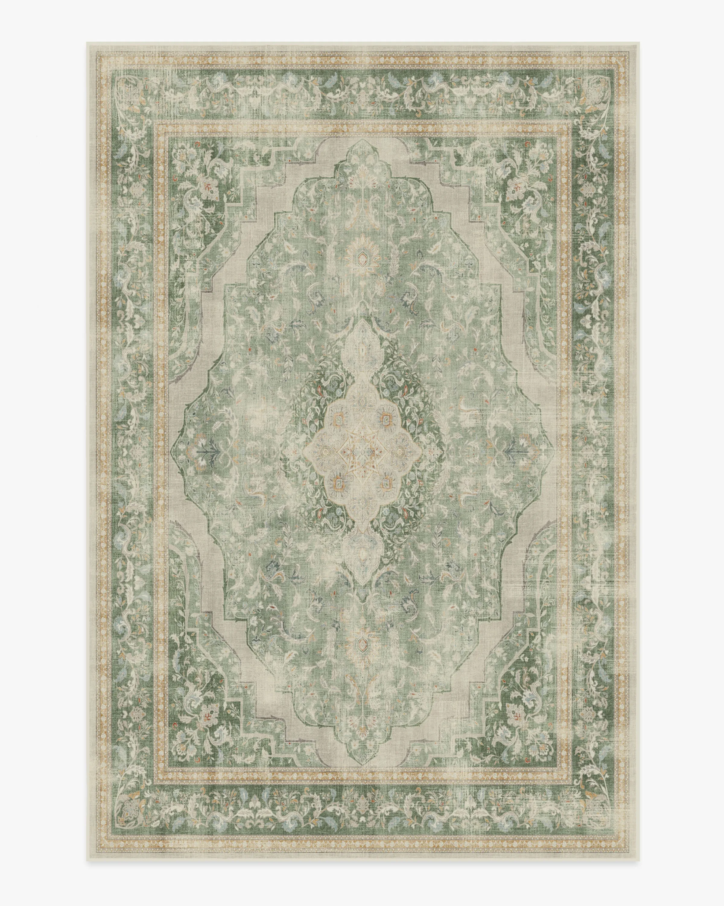 Adeline Natural Sage Tufted Rug