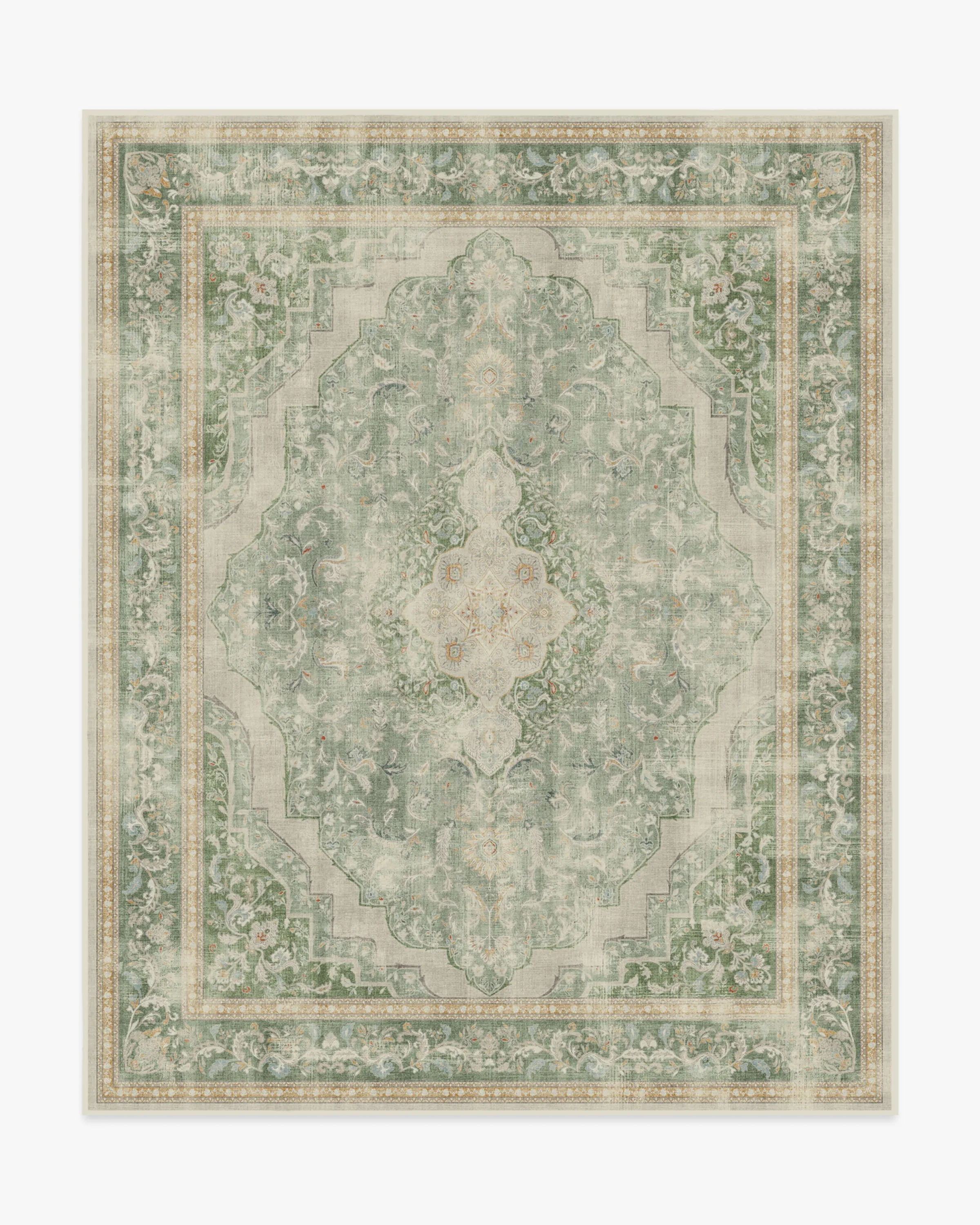 Adeline Natural Sage Tufted Rug