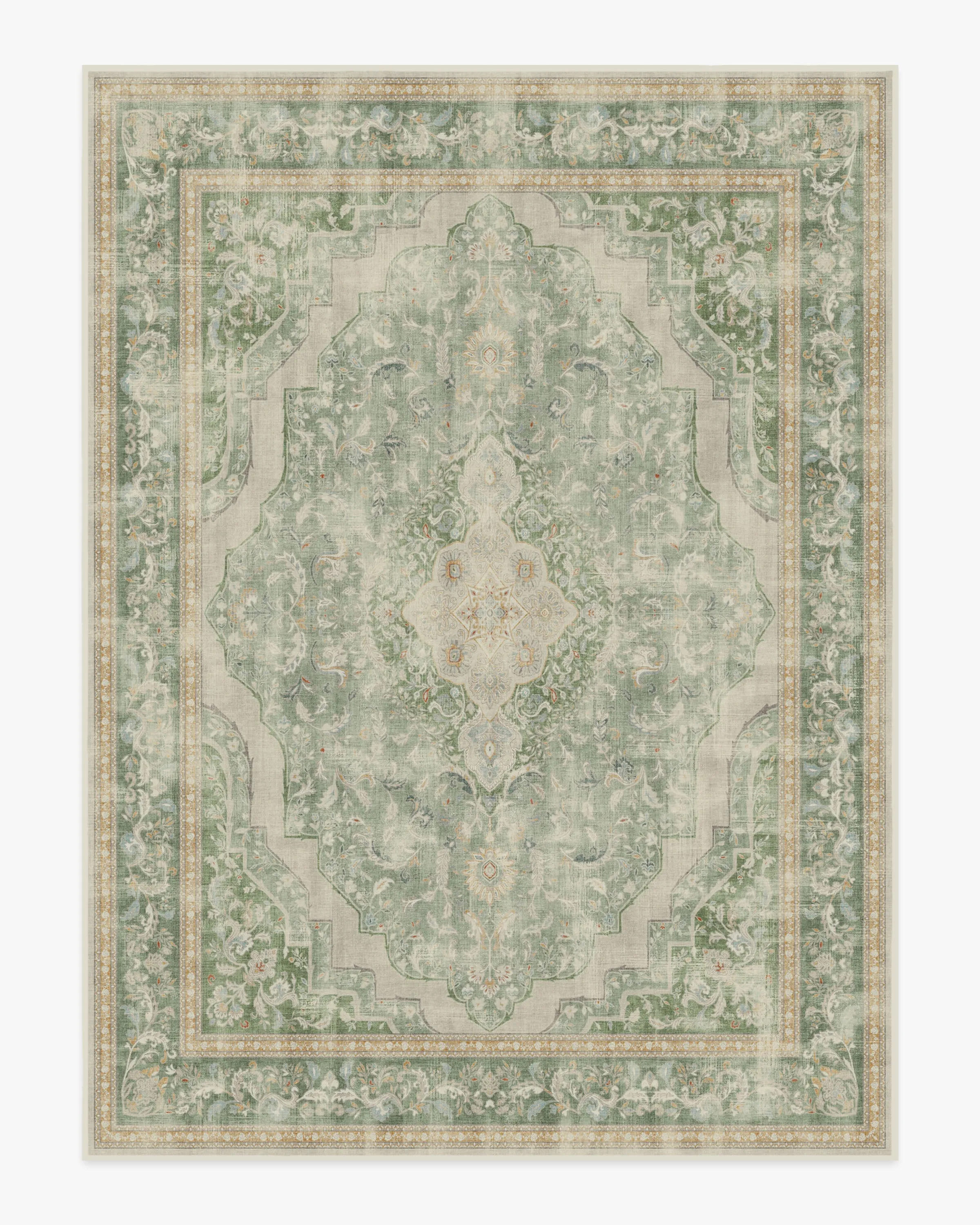 Adeline Natural Sage Tufted Rug