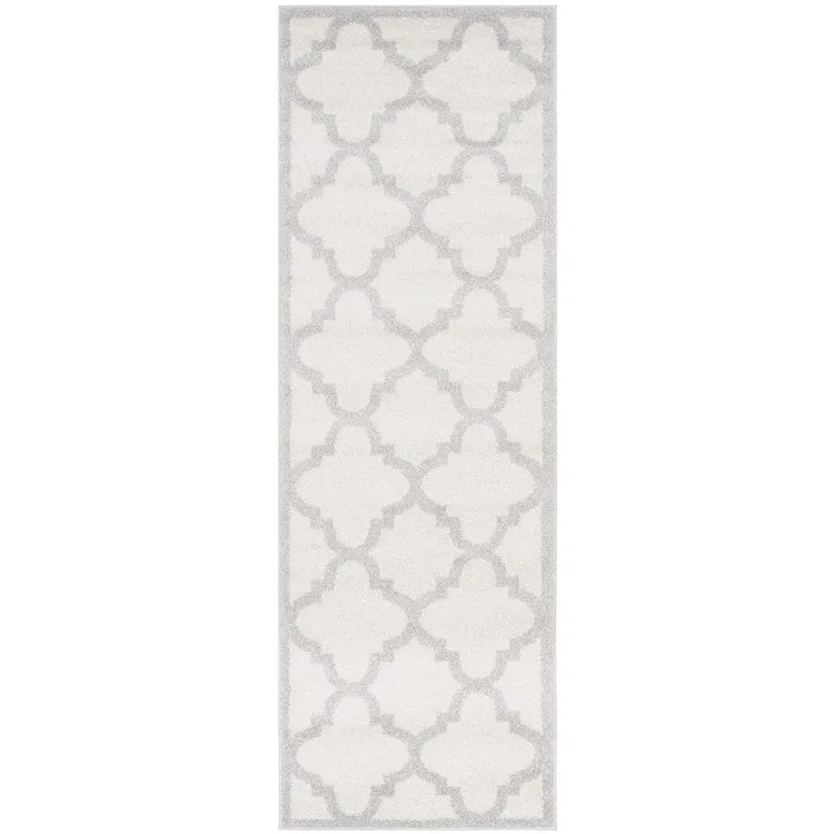Amherst 2' 3" x 11' Indoor/Outdoor Woven Area Rug - Beige/Light Gray