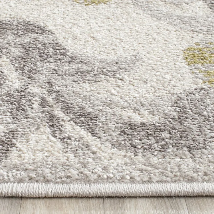 Amherst 2' 3" x 11' Indoor/Outdoor Woven Area Rug - Ivory/Light Gray