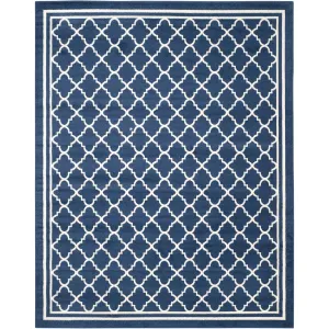 Amherst Lantern Navy/Beige Area Rug