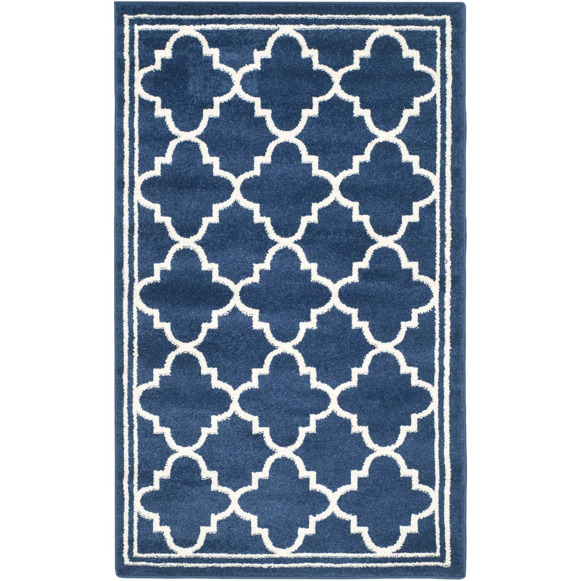 Amherst Lantern Navy/Beige Area Rug