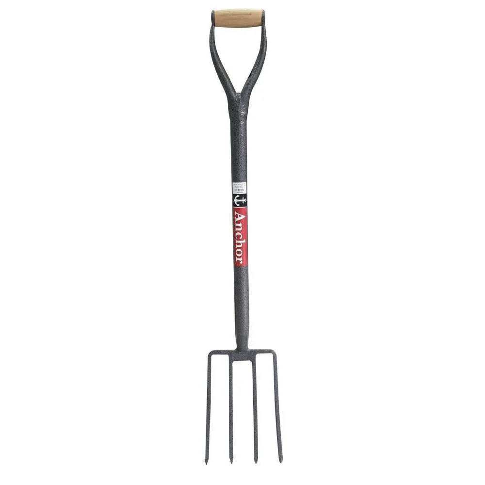 Anchor Fork Metal Handle & Wooden Grip