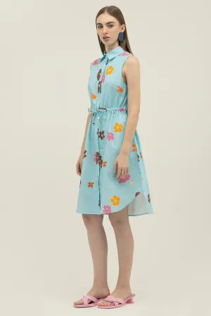 Angie Dress Poppy Sky