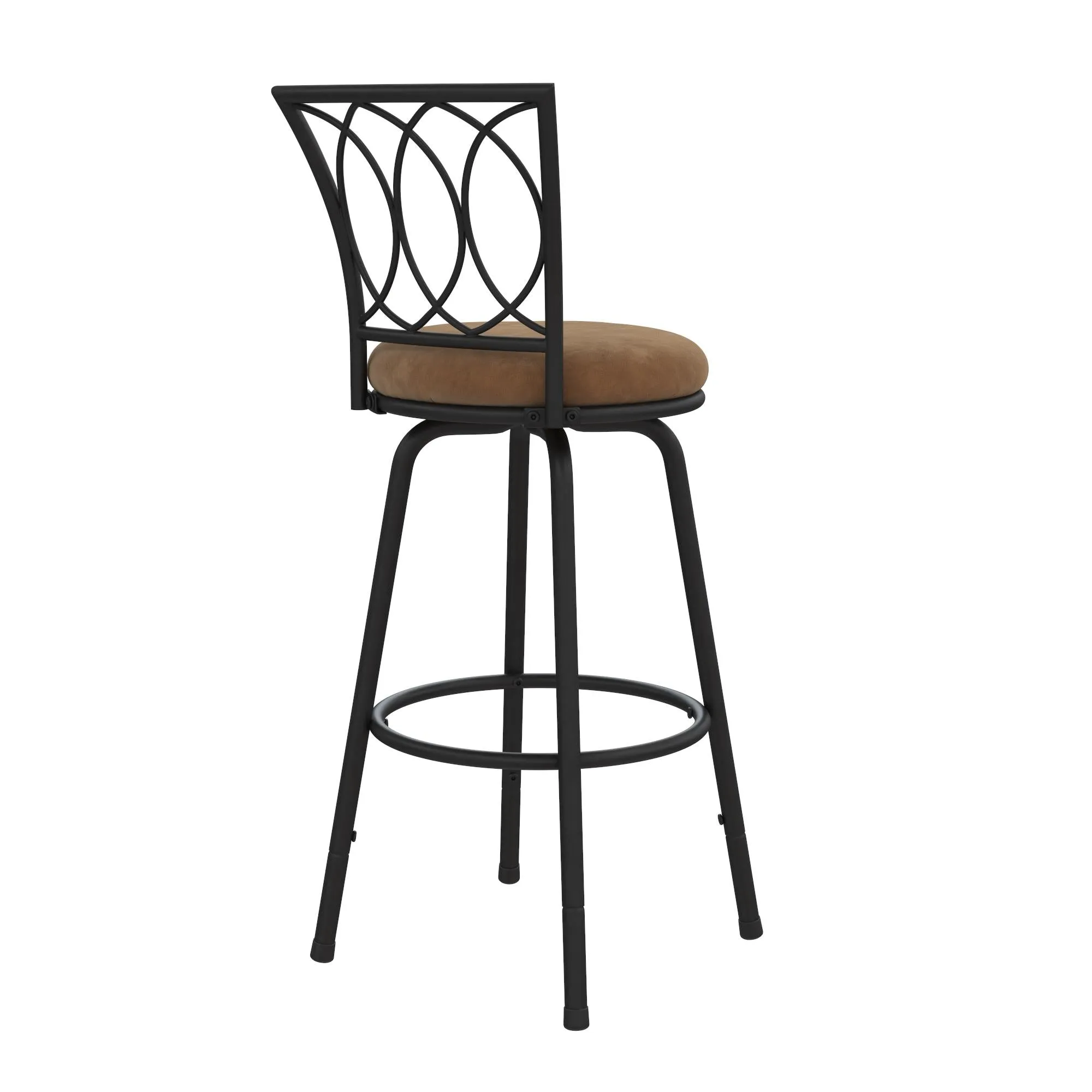 Arcadio Upholstered Seat Swivel Barstool