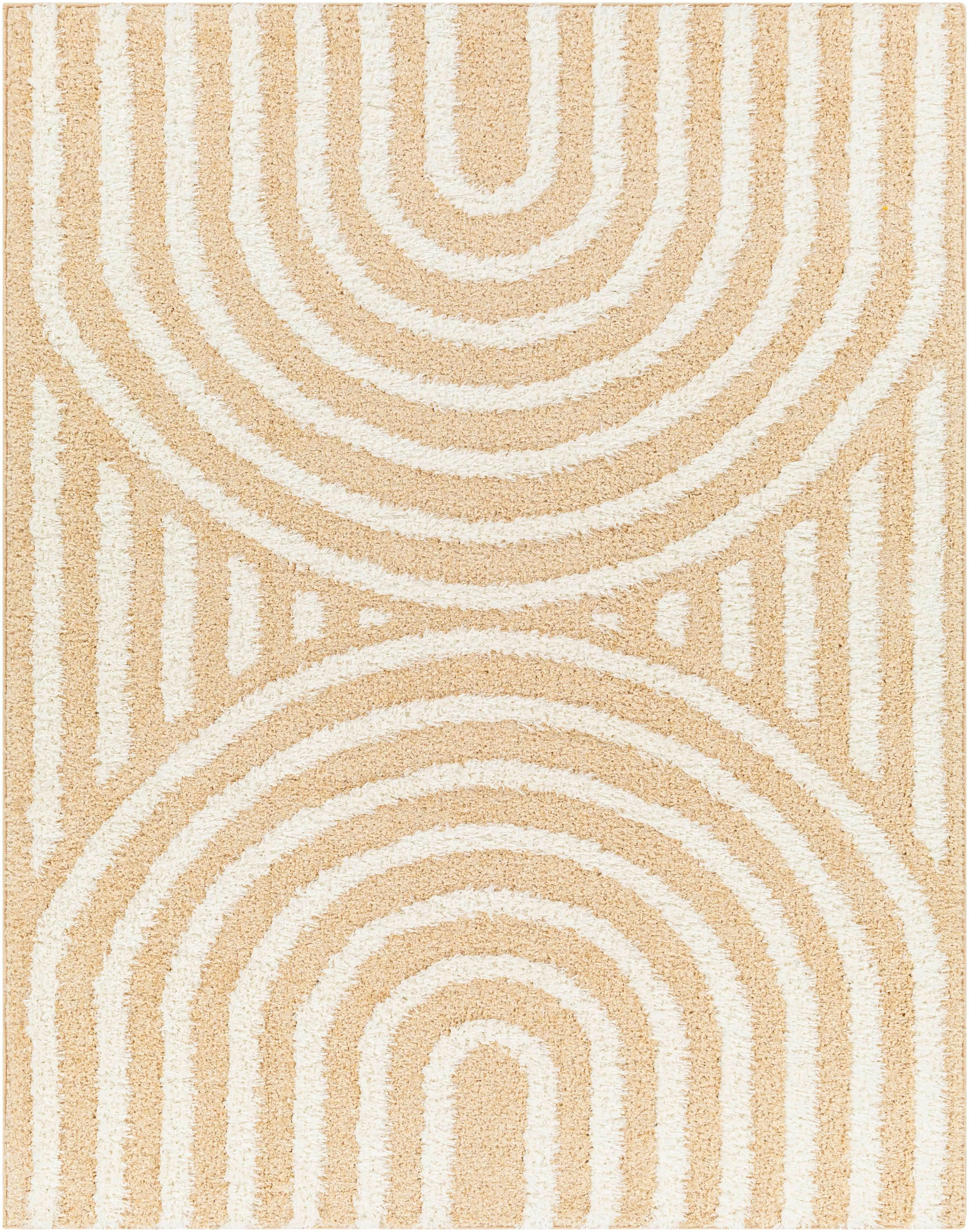 Arnel Beige Area Rug