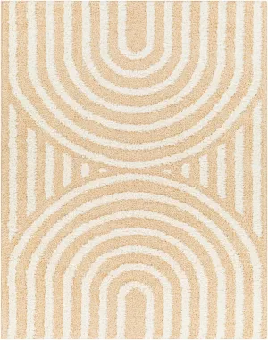 Arnel Beige Area Rug