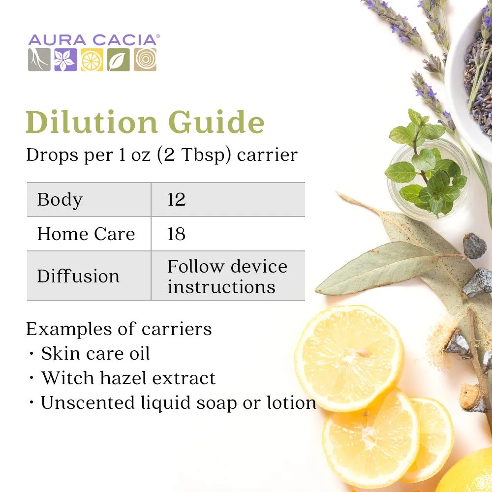 Aura Cacia 100% Dark Patchouli Essential Oil | GC/MS Tested for Purity | 15 ml (0.5 fl. oz.) | Pogostemon cablin