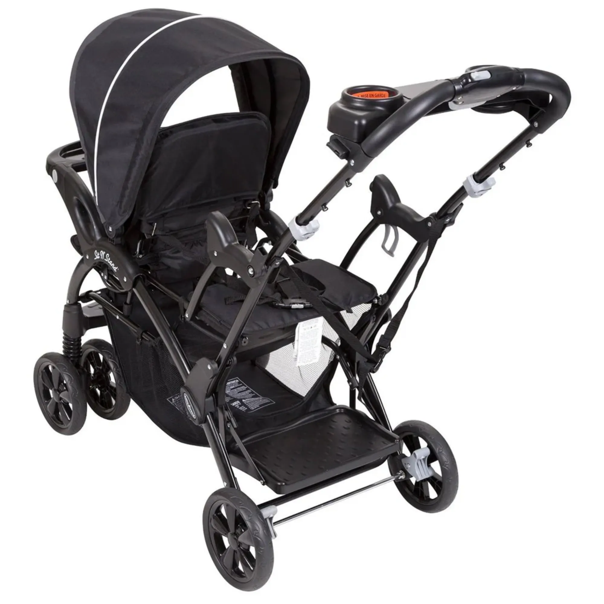 Baby Trend Double Stroller w/ 2 Car Seats