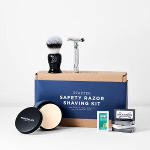 Beard & Blade Starter Safety Razor Shaving Kit