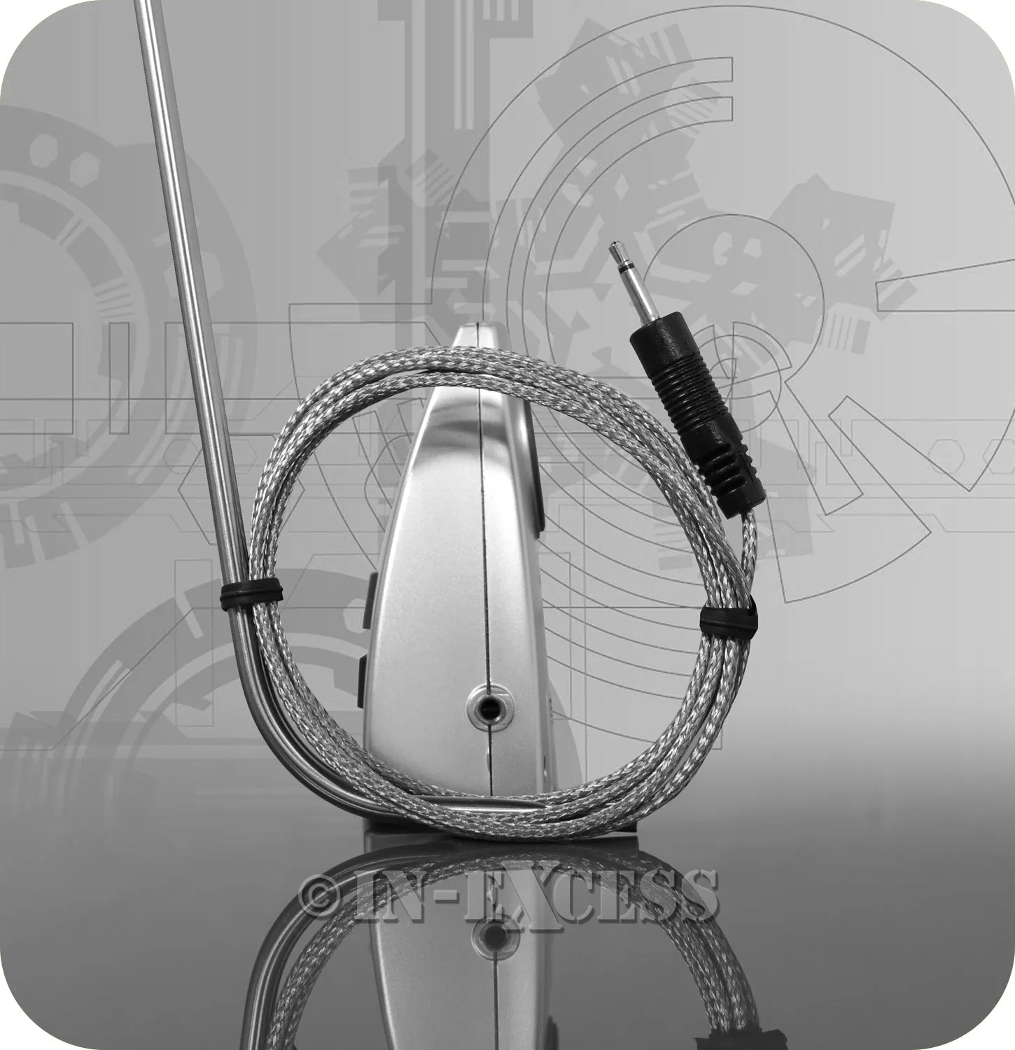 Bengt Ek Design Swiss Digital Meat Temperature Cooking Thermometer - 0°C- 250°C