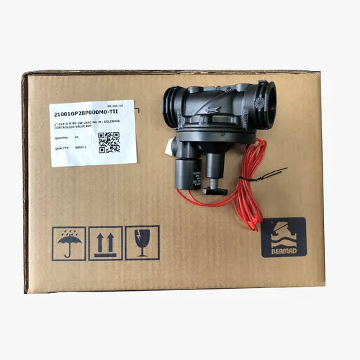 Bermad D100 25mm Solenoid Valve for Mains/Bore Water with Flow Control Box of 24