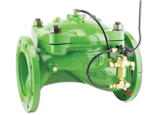 Bermad IR-410 Series Metal Hydraulically Operated Solenoid Control Valves with S.390 Coil