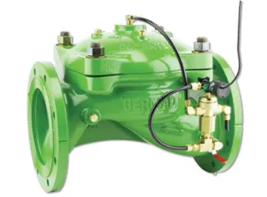 Bermad IR-410 Series Metal Hydraulically Operated Solenoid Control Valves with S.390 Coil