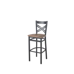BFM Seating 2130BKPR-SB Bar Stool