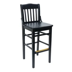BFM Seating ZWB302BL-BL Bar Stool