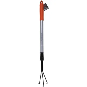 Black   Decker Telescopic Cultivator with 3 Prongs | 78-111cm