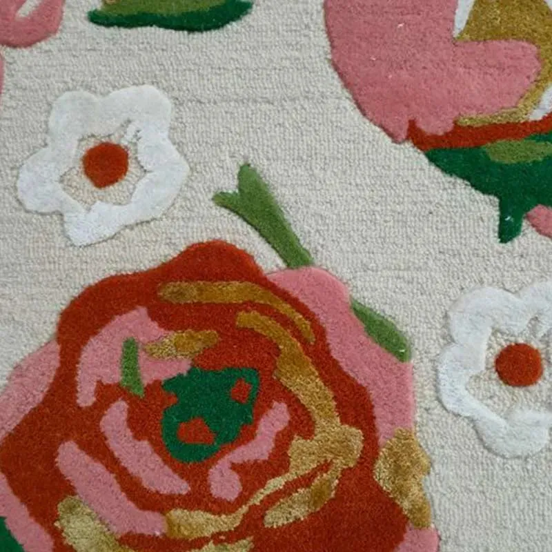 Blossom Premium Woolen Rug | 8 x 5 Feet