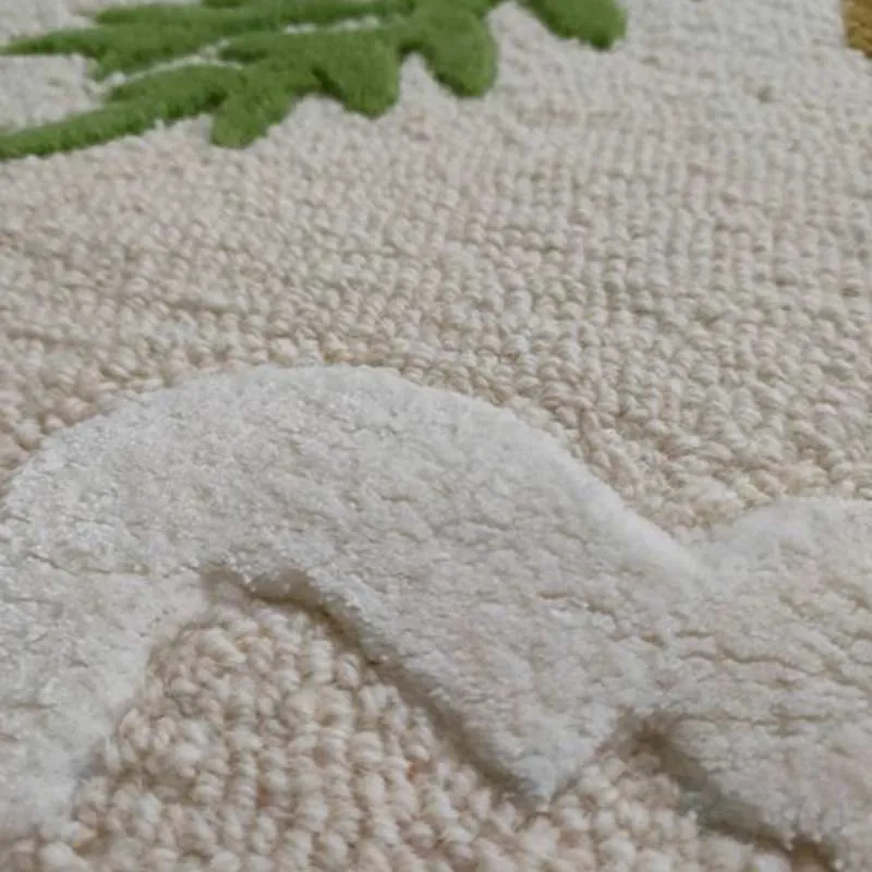 Blossom Premium Woolen Rug | 8 x 5 Feet
