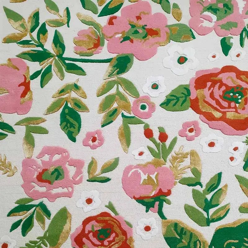 Blossom Premium Woolen Rug | 8 x 5 Feet