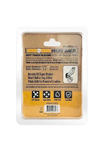 Boneyard Meat Rack Cock Ring Black