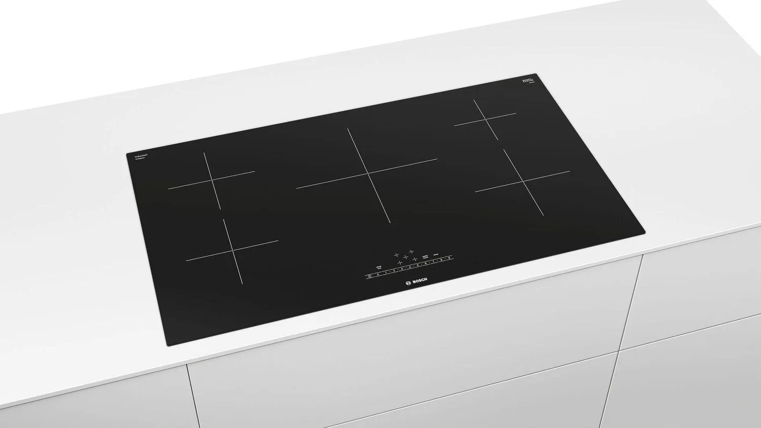 Bosch NIT5660UC 500 Series Induction Cooktop 36'' Black, Surface Mount Without Frame Nit5660Uc