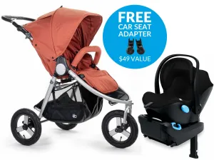Bumbleride Indie   Clek Liing Travel System - Clay