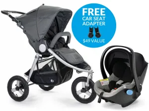 Bumbleride Indie   Clek Liingo Travel System - Dawn Grey
