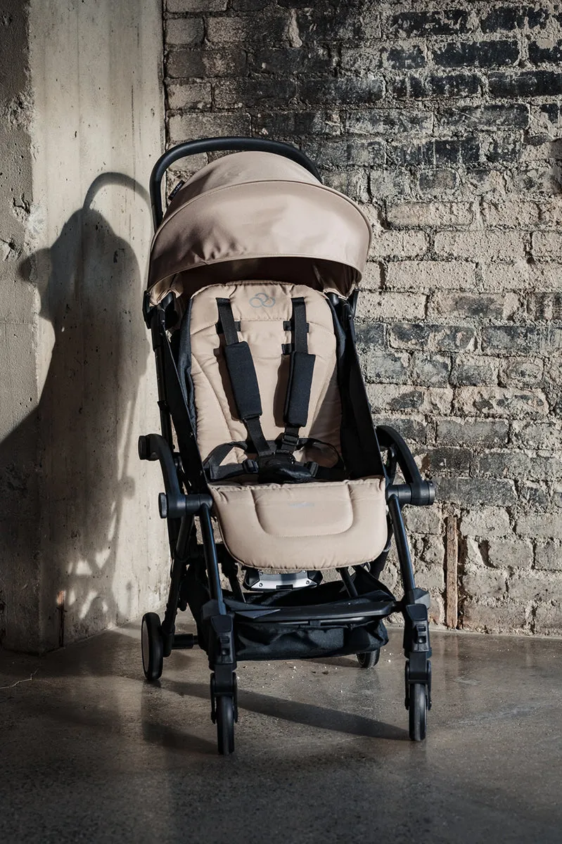 Bumprider Connect 3 Double Stroller Bundle - Black / Sand