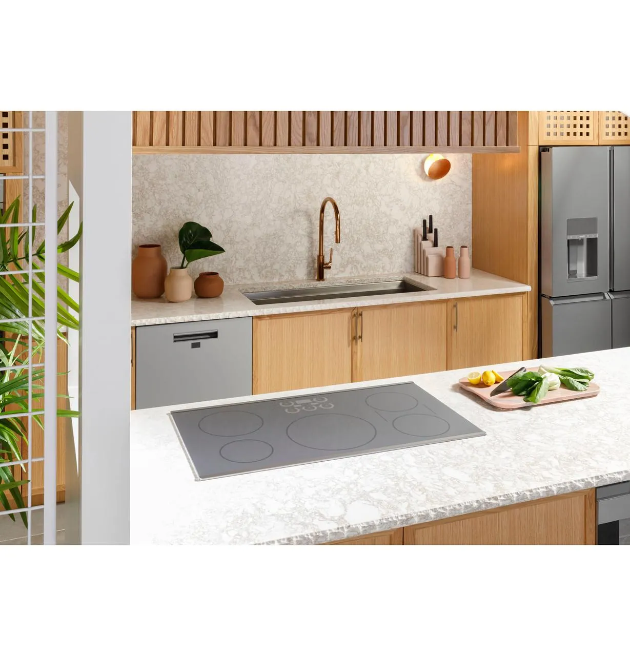 Cafe CHP90302TSS Caf(eback)™ Series 30" Built-In Touch Control Induction Cooktop