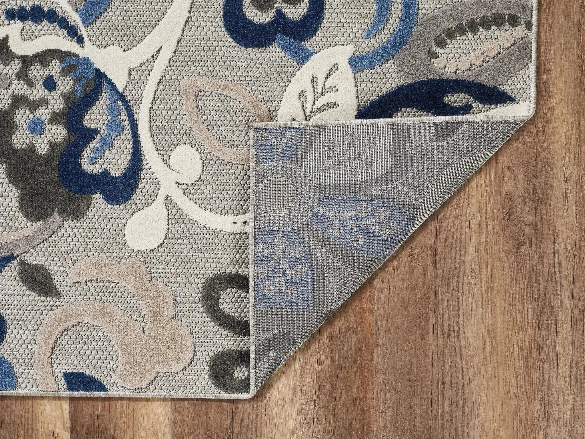 Calla 6922 Grey/Blue Leila Rug
