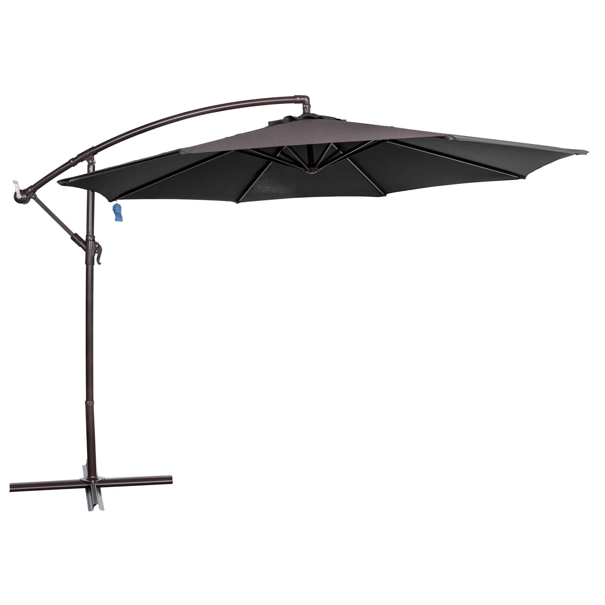 Captiva 10-ft Octagonal Cantilever Umbrella with Base - Breez-Tex Canopy