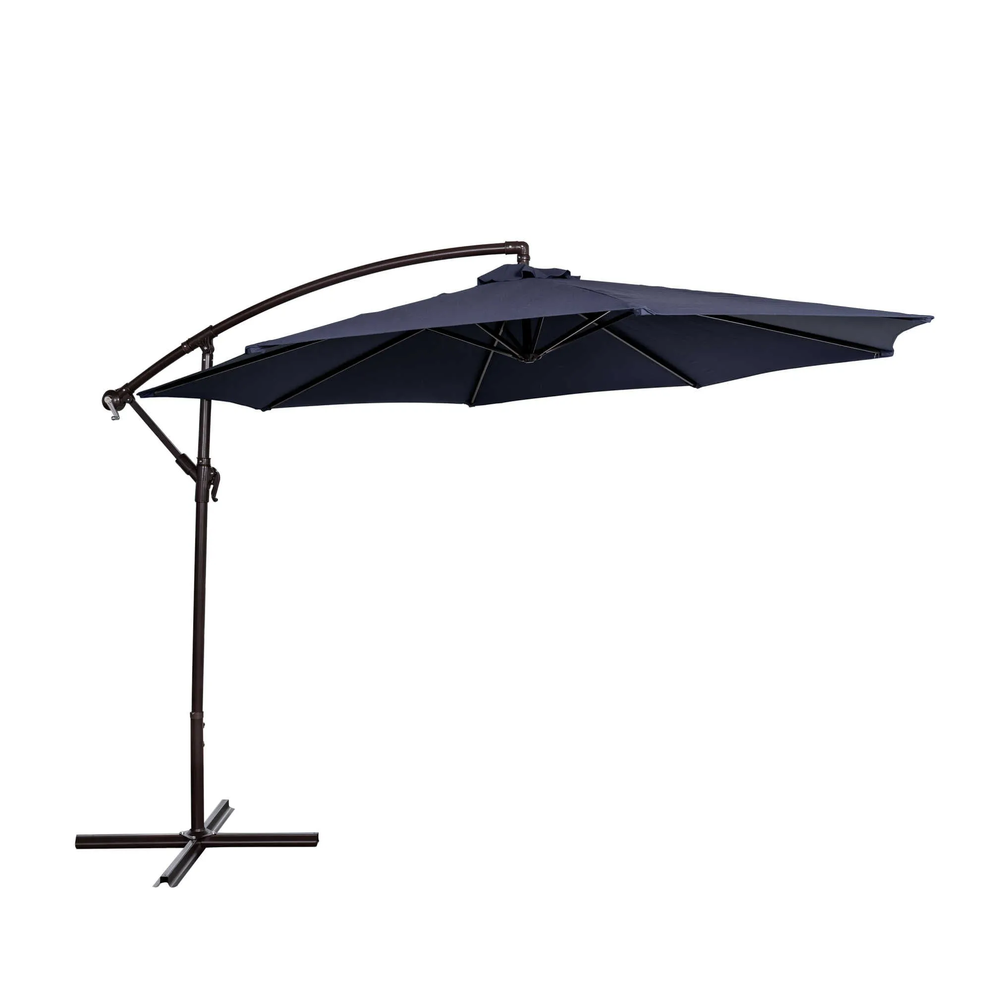 Captiva 10-ft Octagonal Cantilever Umbrella with Base - Breez-Tex Canopy