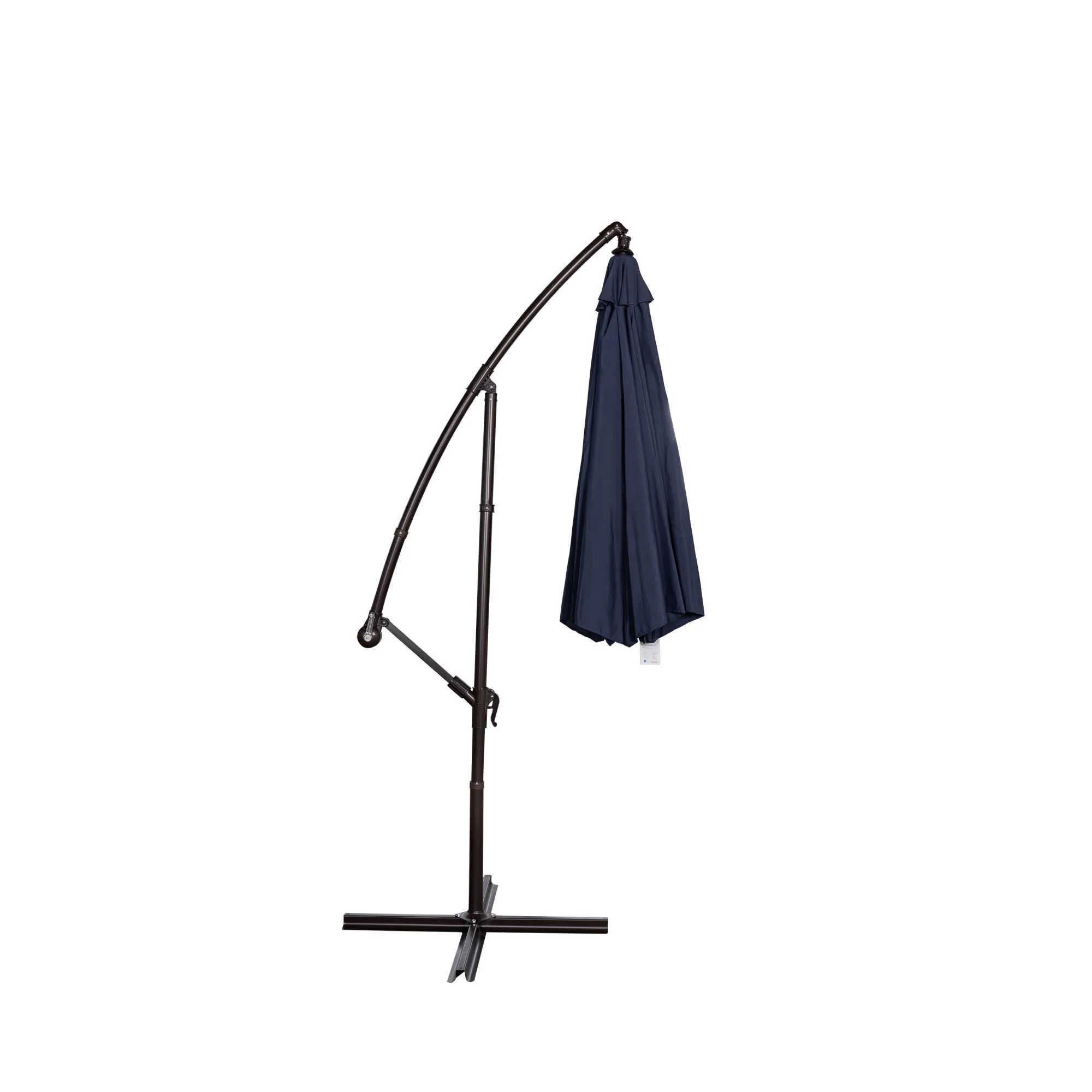 Captiva 10-ft Octagonal Cantilever Umbrella with Base - Breez-Tex Canopy