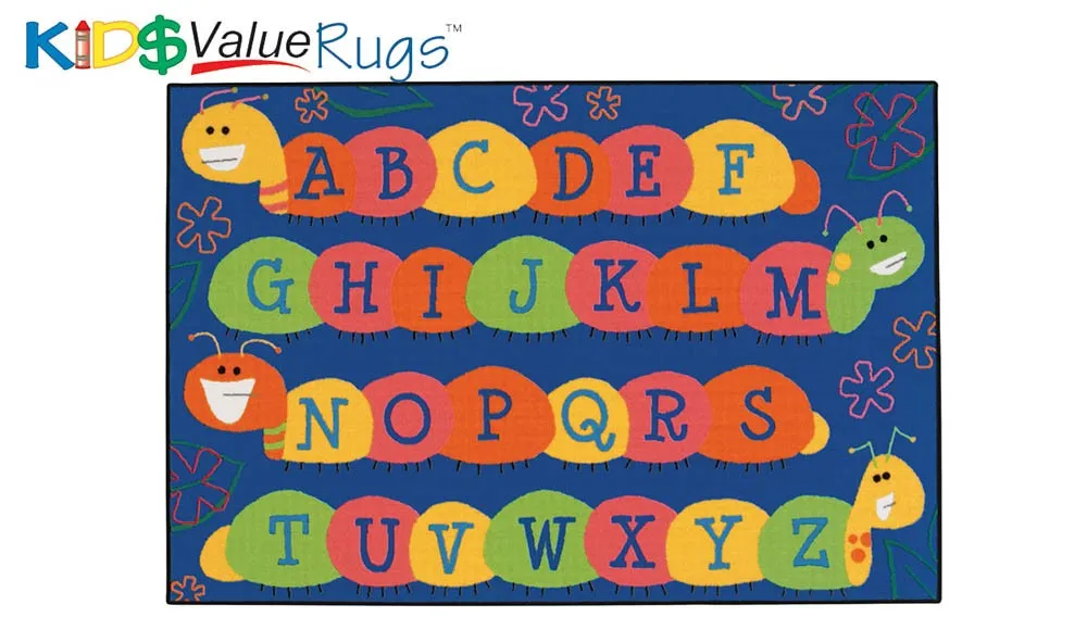 Caterpillar Friends Value Rug (3' x 4'6")