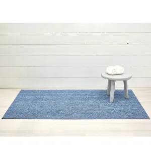 Chilewich Indoor Outdoor Shag Utility Mat - Heathered / Cornflower / 24x36"