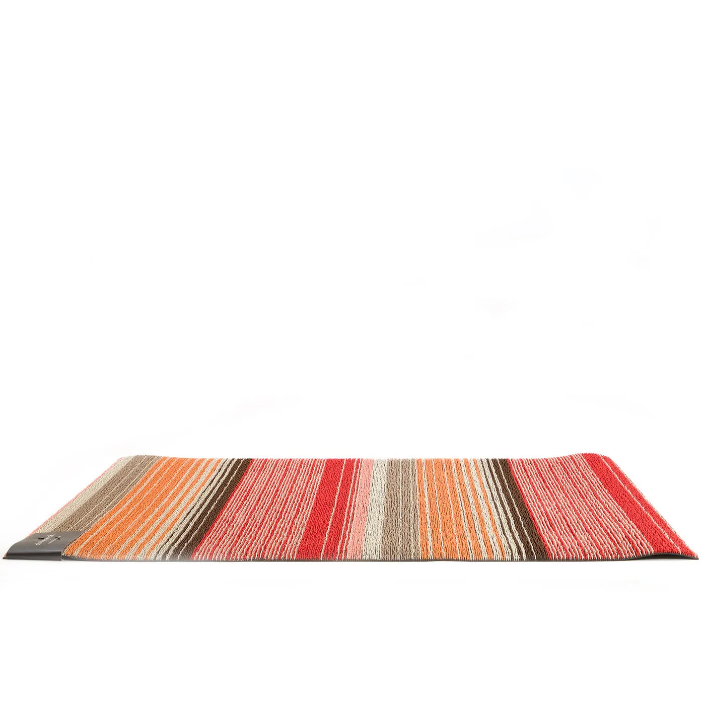 Chilewich Shag Rugs / Pop Stripe Paprika