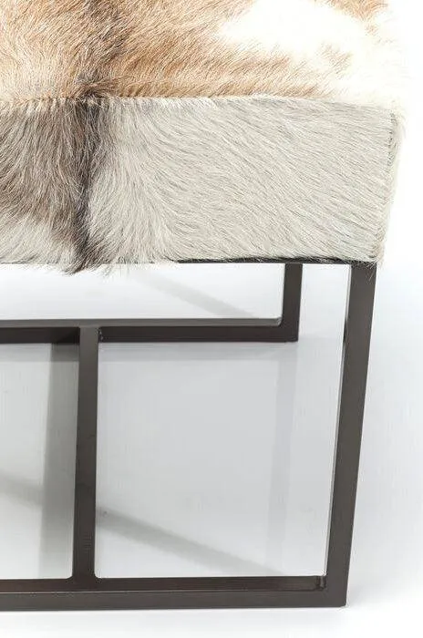 Country Life Real Fur Stool