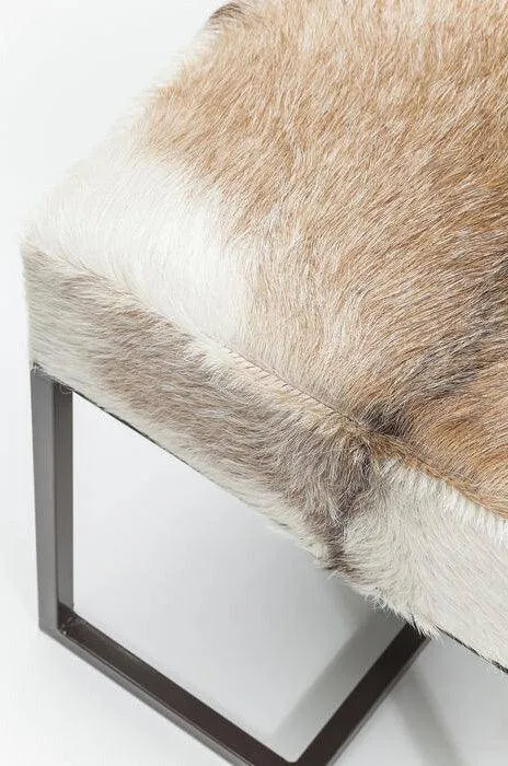 Country Life Real Fur Stool
