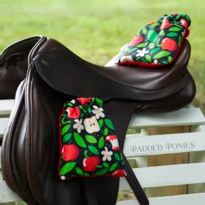 Custom Honeycrisp Apples Stirrup Covers